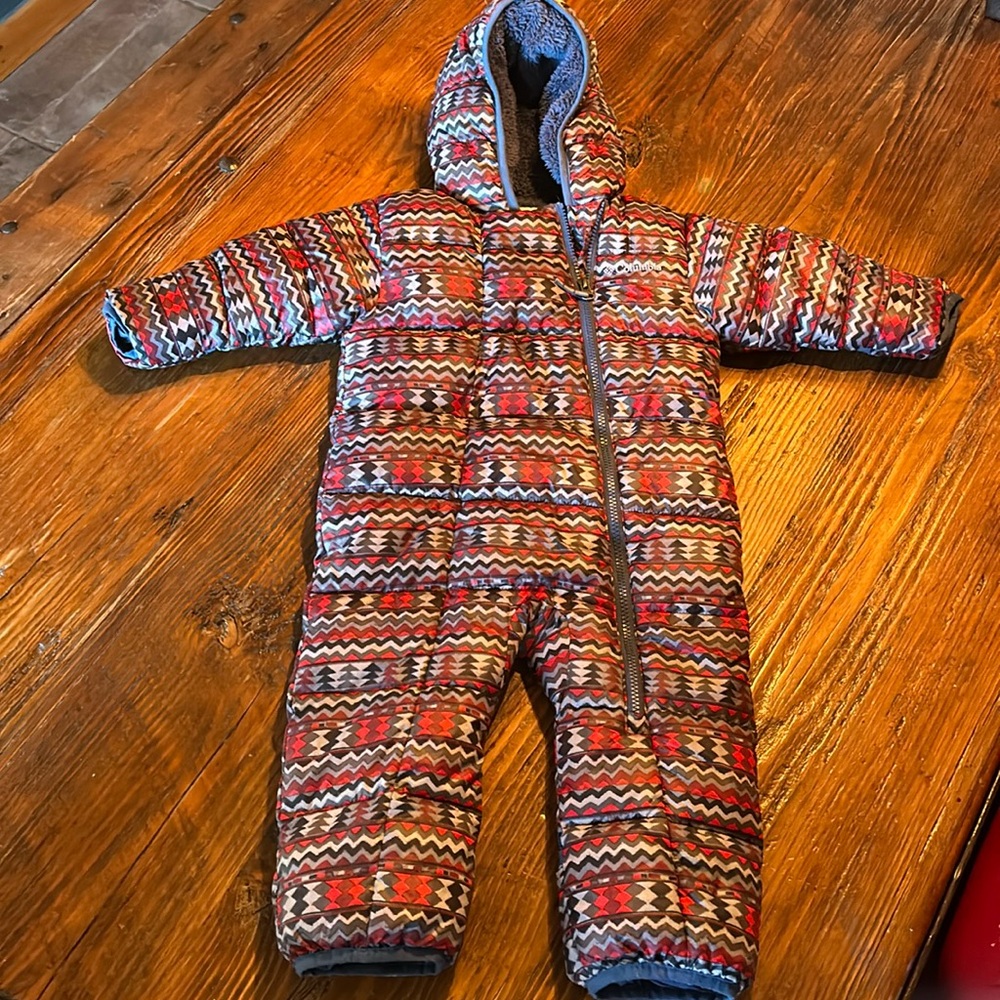 Columbia Baby Snow Suit 12-18 months